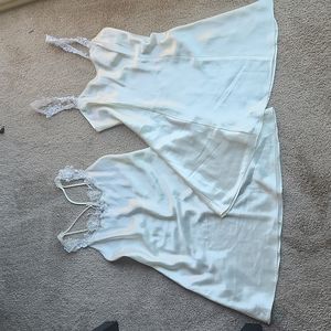 3 piece vintage bridal lingerie set size medium